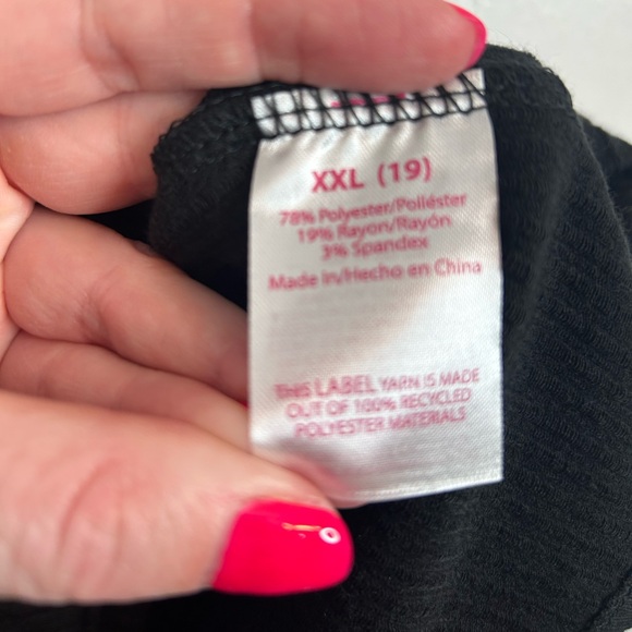 NWT No Boundaries Corset Style Tank Top Size XXL 19 Juniors 🖤 - Picture 4 of 6